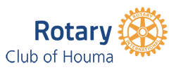 Rotary Club of Houma logo